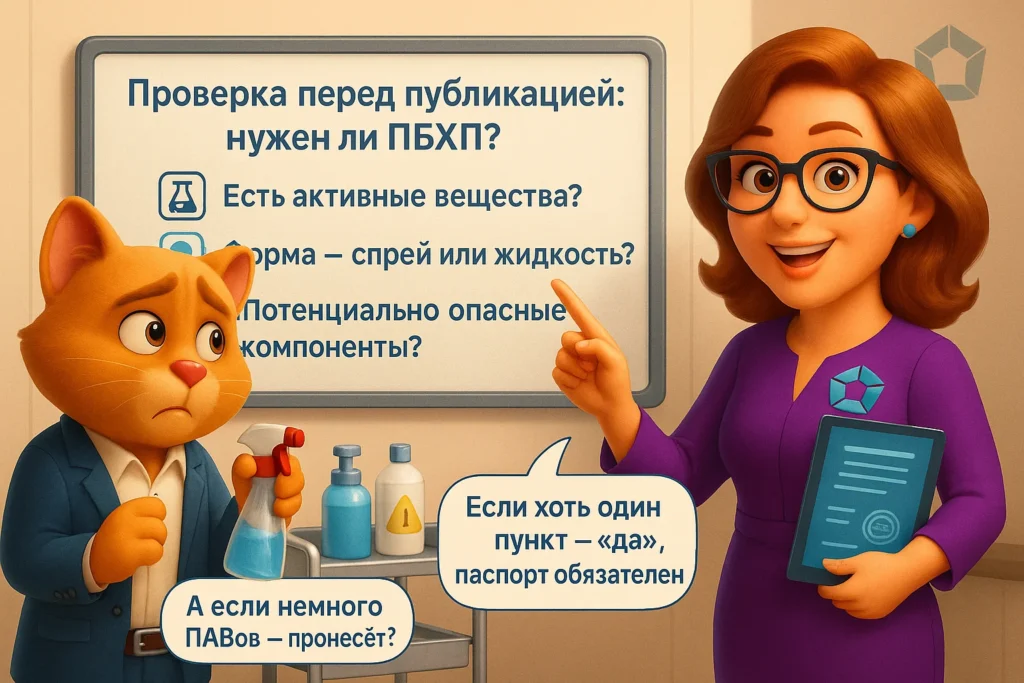 Паспорт безопасности хим продукции разработка