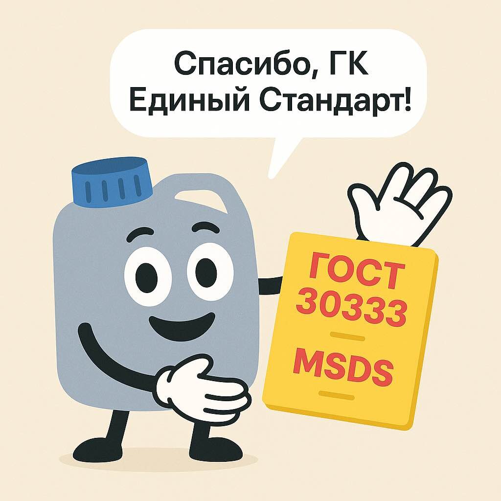 Сколько стоит и сколько ждать паспорт безопасности на фотохимию