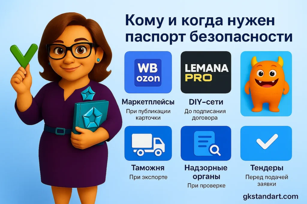 кому и когда нужен паспорт безопасности