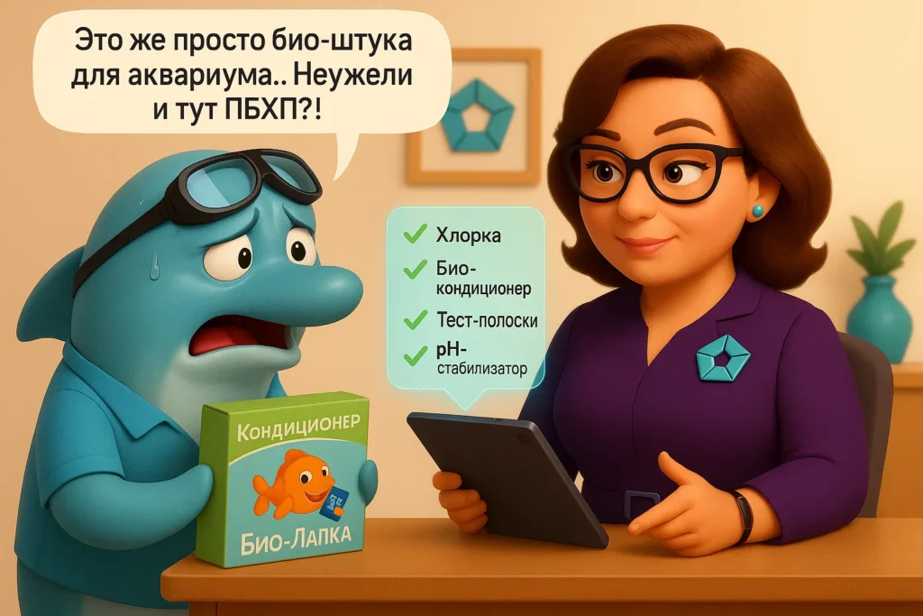 Паспорт безопасности на средства для аквариума и бассейна