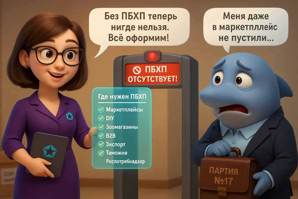 Разработать ПБХП на средства для аквариума и бассейнов