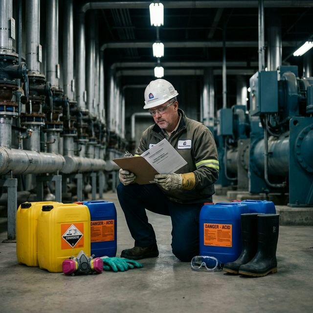 Паспорт безопасности на средства прочистки труб