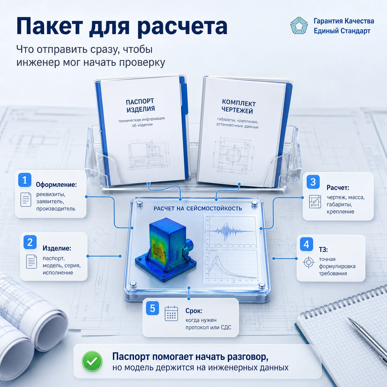 Какие документы нужны для расчета сейсмостойкости оборудования