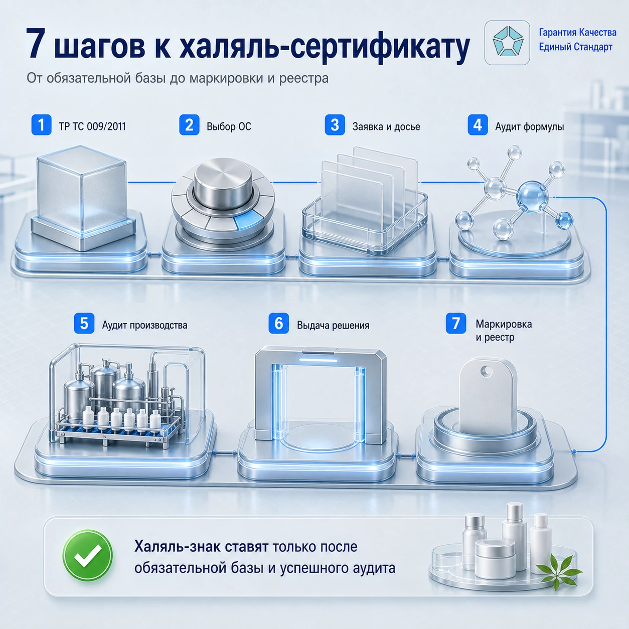 Как получить сертификат Халяль на косметику: пошаговый разбор для производителя 2026