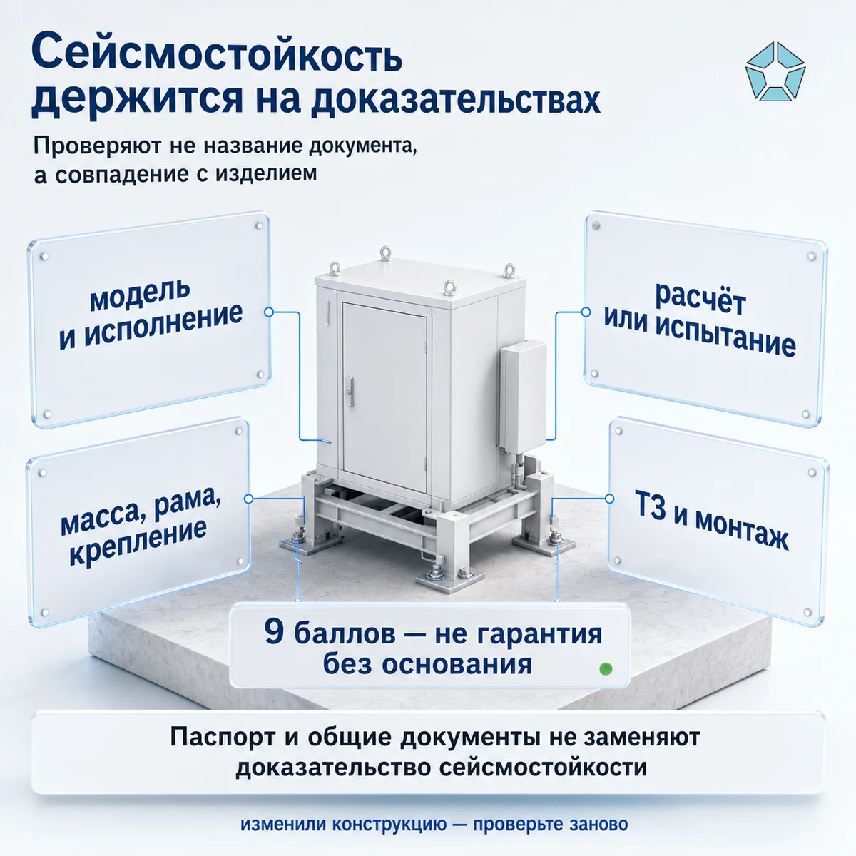 Сертификат сейсмостойкости оборудования: что это, кому нужен и как получить