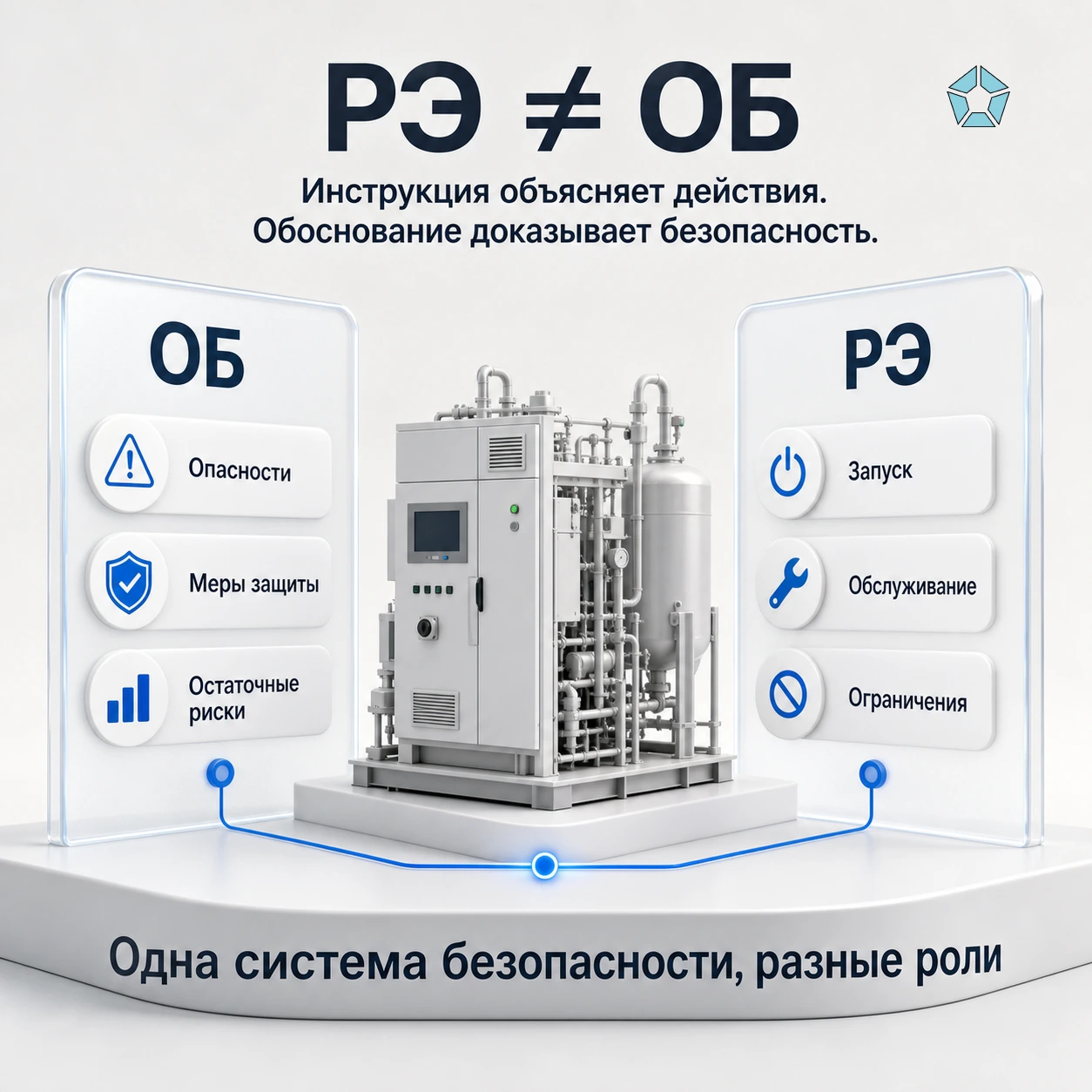 Обоснование безопасности отдельно от РЭ: когда нужно производителю