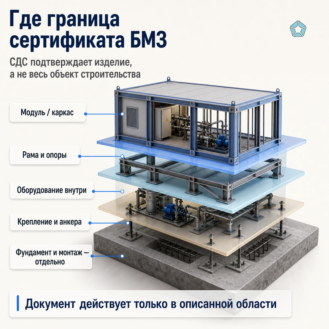 Сертификат сейсмостойкости БМЗ и металлоконструкций