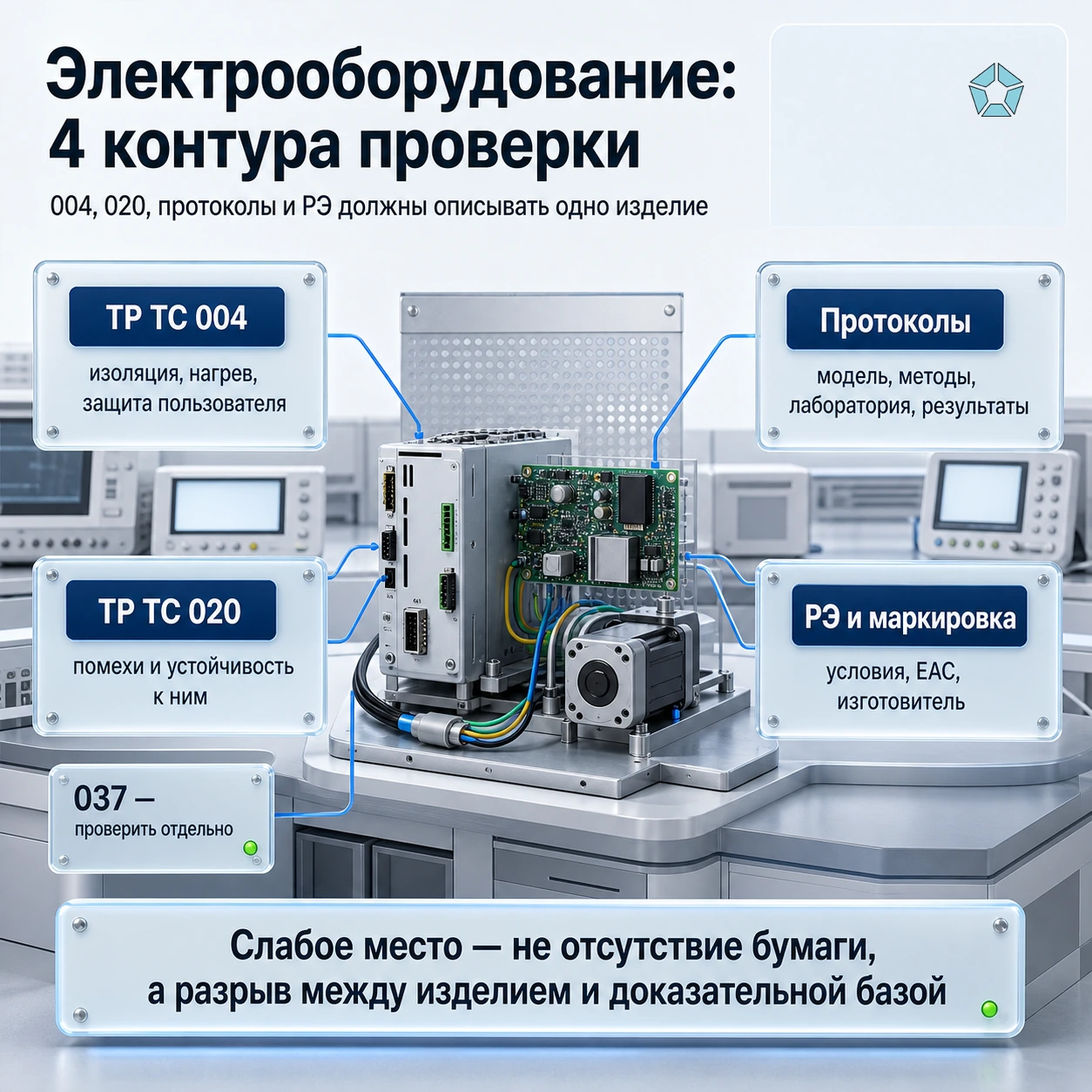 ТР ТС 004/2011 и 020/2011 для электрооборудования: протоколы и РЭ