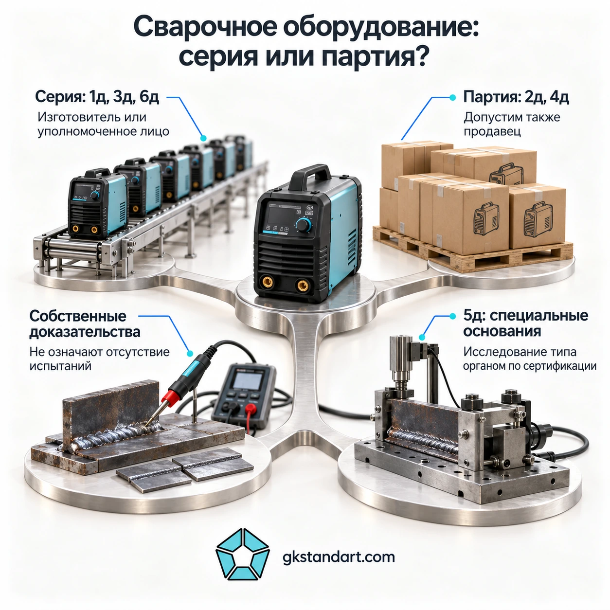 Сварочное оборудование: серия или партия?